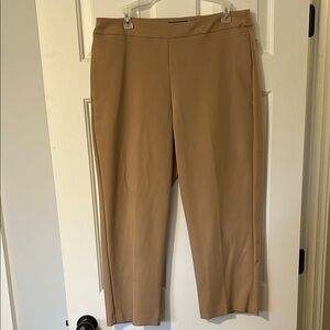 Rachel Zoe Classic stretch Tan Women's dress Pants size 10